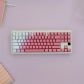 GMK Gradient Pink 104+25 PBT Dye-subbed Keycaps Set Cherry Profile for MX Switches Mechanical Gaming Keyboard